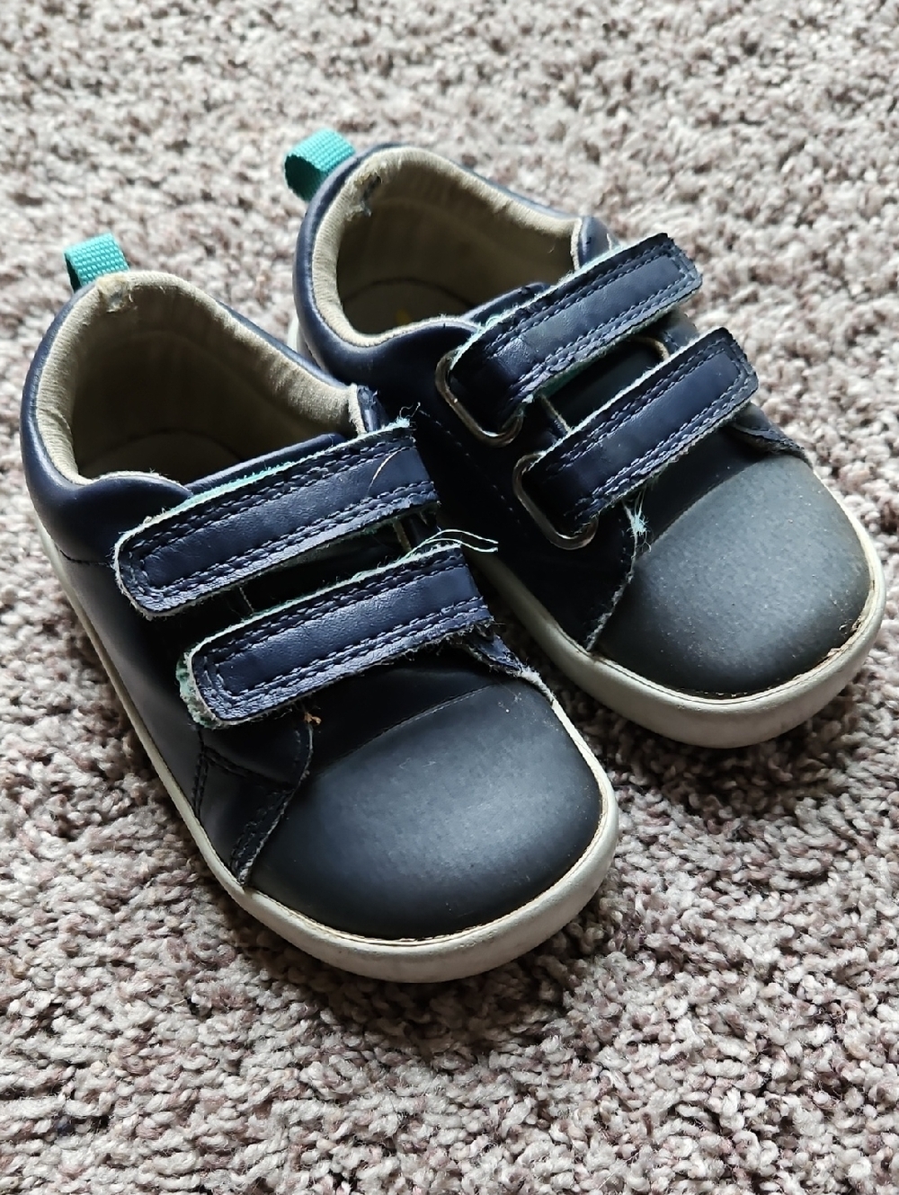 Ten Little Everyday Original Sneakers Navy Blue Toddler Shoes Size 7